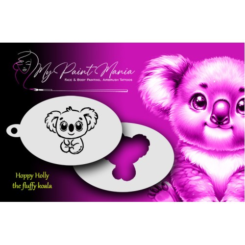 My Paint Mania Hoppy Holly the fluffy koala